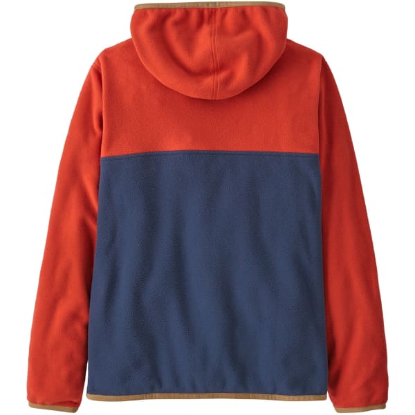 Veste polaire PATAGONIA K'S MICRO D SNAP-T JKT NEW NAVY W/MADDER RED