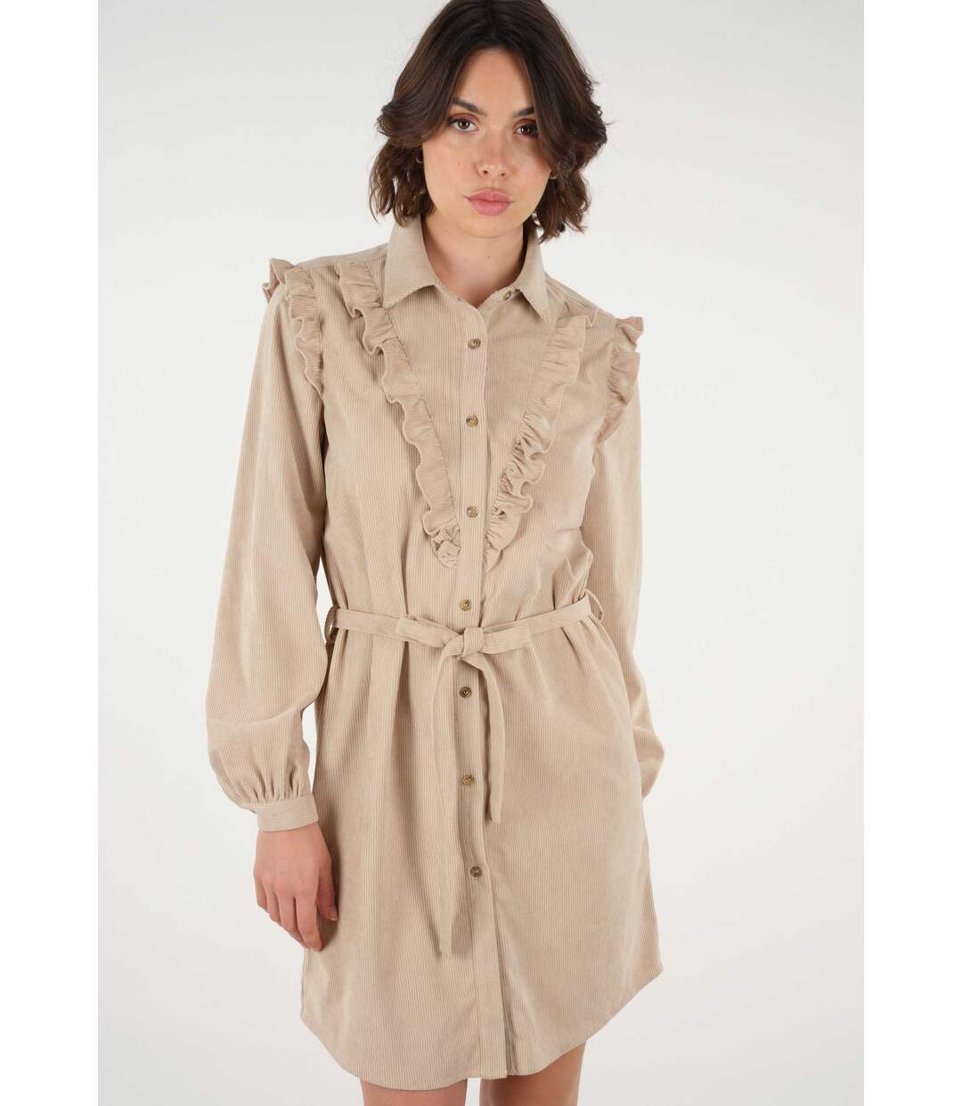 Robe en velours côtelé MICHALINA