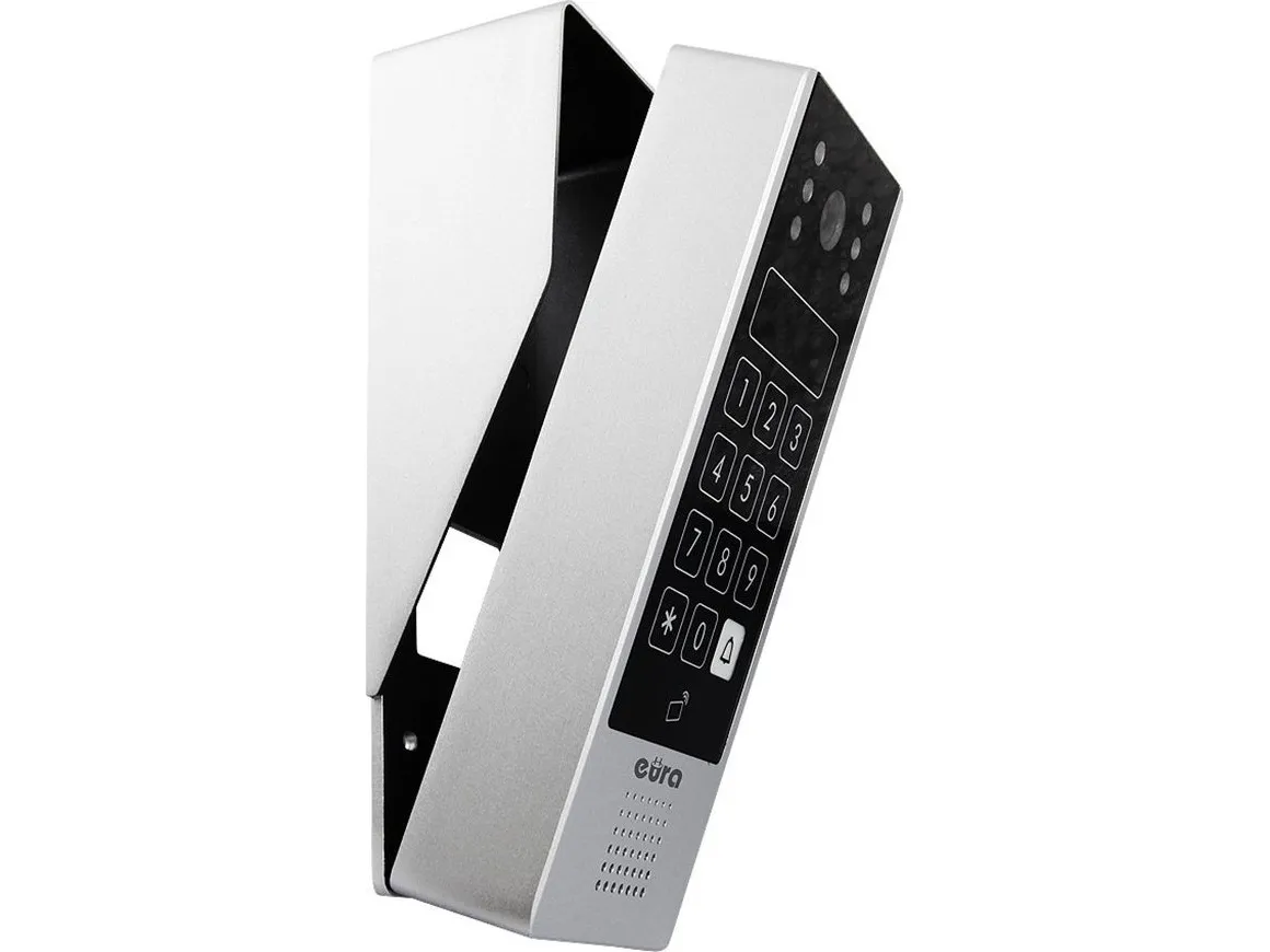 Eura VDP-90A3 DELTA  døråbningssystem, sort 7'', full hd, WiFi, 2 indgange, tastatur, nærhedslæser, ahd, tuya