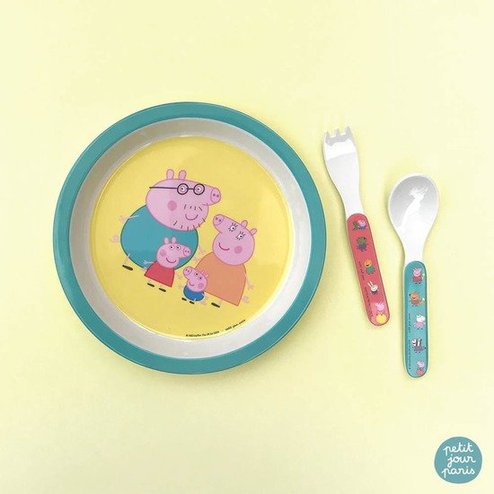 Coffret cadeau 5 pièces   Peppa Pig        de               Petit Jour Paris