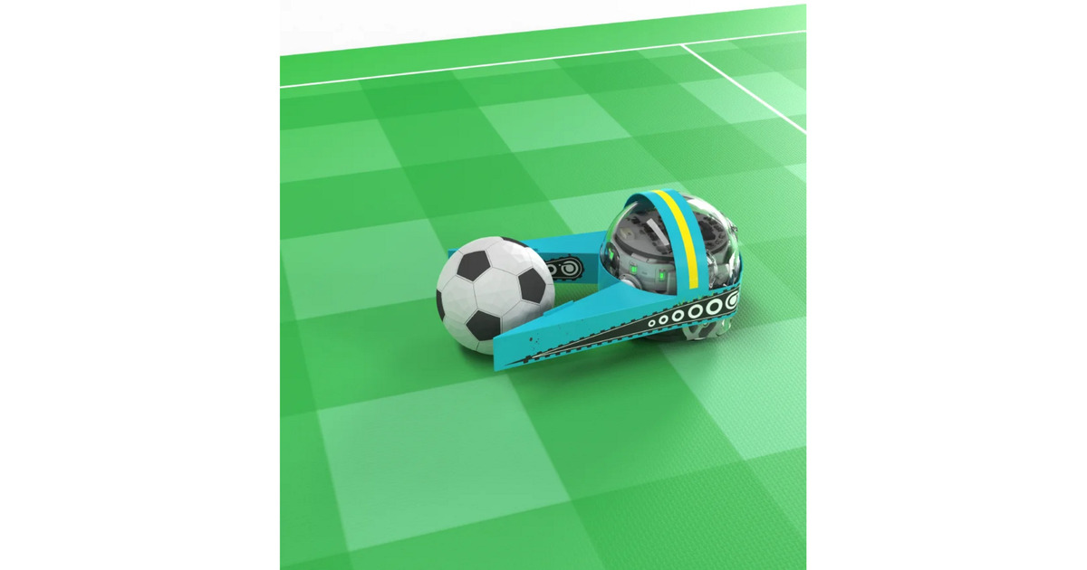 OzobotChallenge mat: Voetbal Robot
