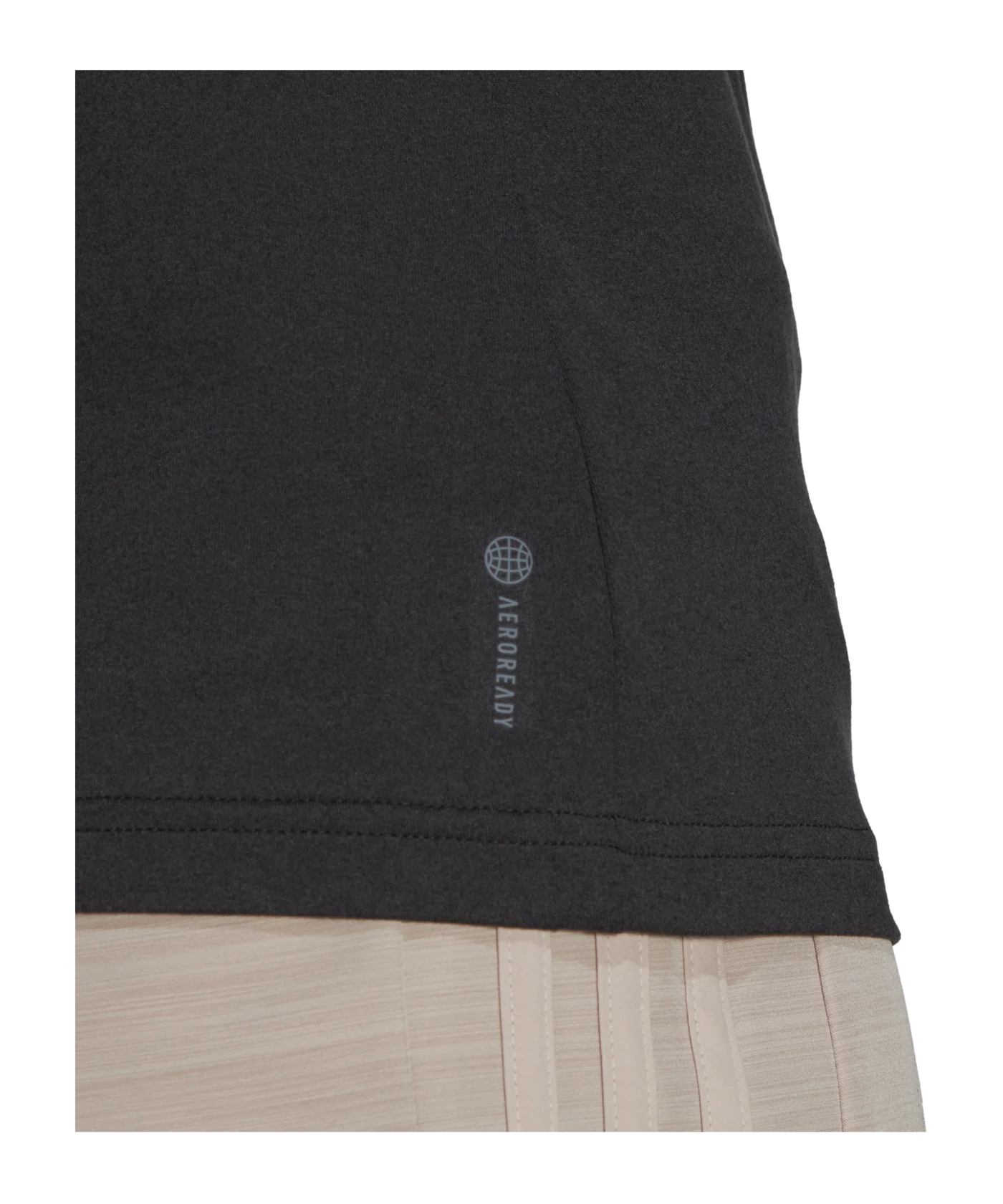 adidas AEROREADY Train Essentials Minimal Branding V-Neck Black