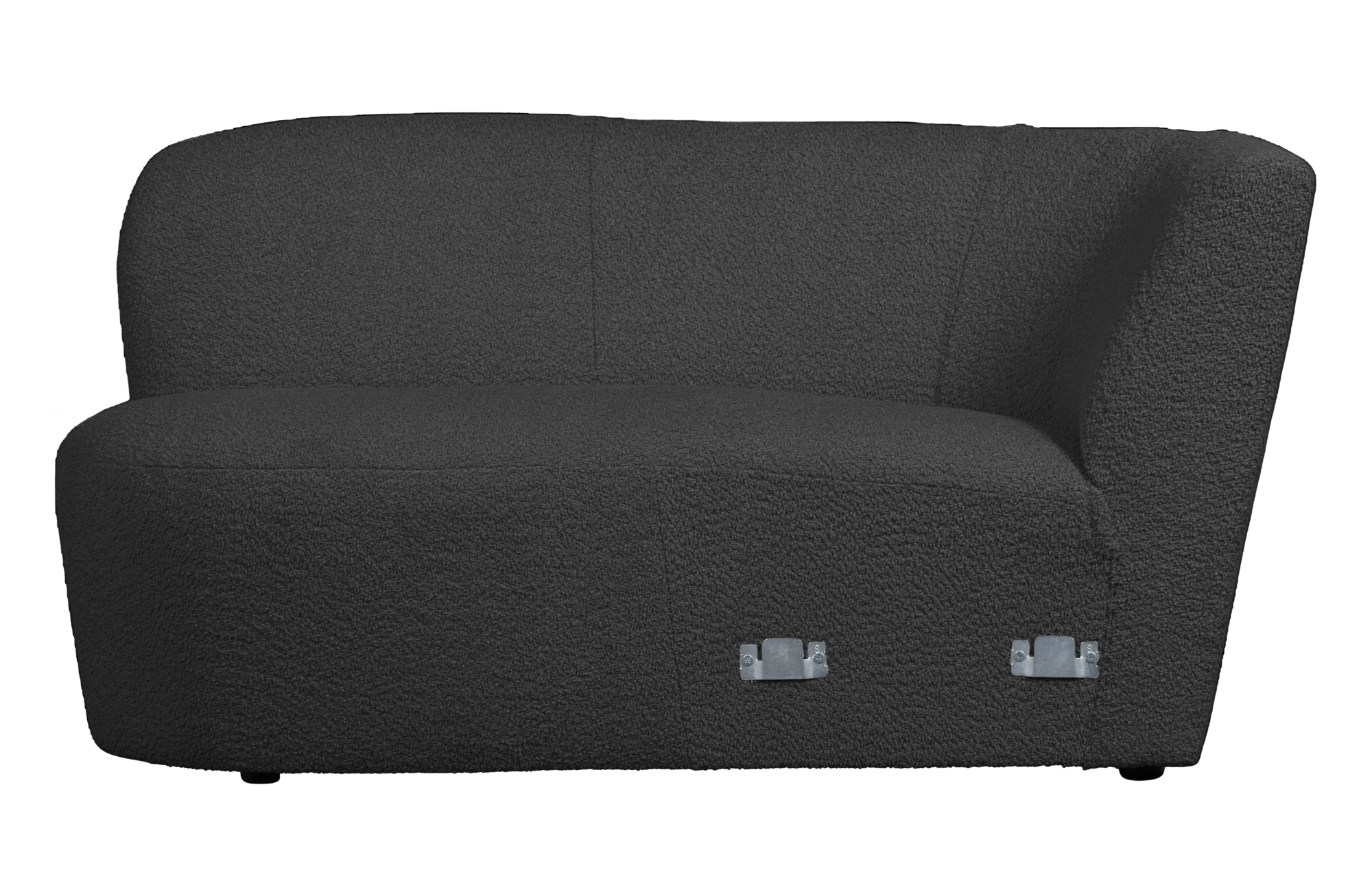 WOOOD Exclusive chaise longue element links Coco Coco chaise longue element links - Donkergrijs