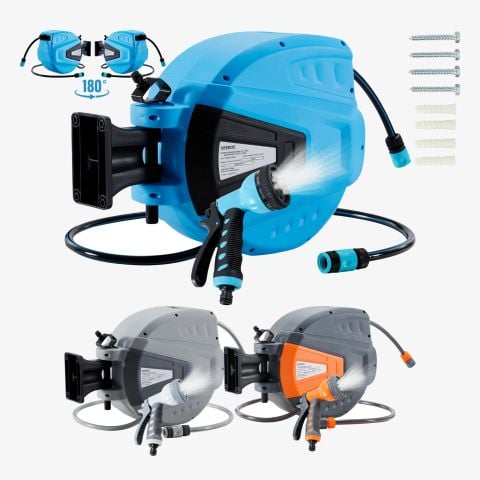 Automatischer Gartenschlauchaufroller 20m