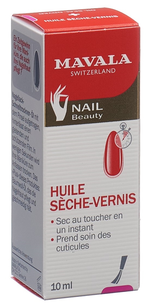 Mavala Nagellack Schnelltrockner Öl Öl Fl 10 ml