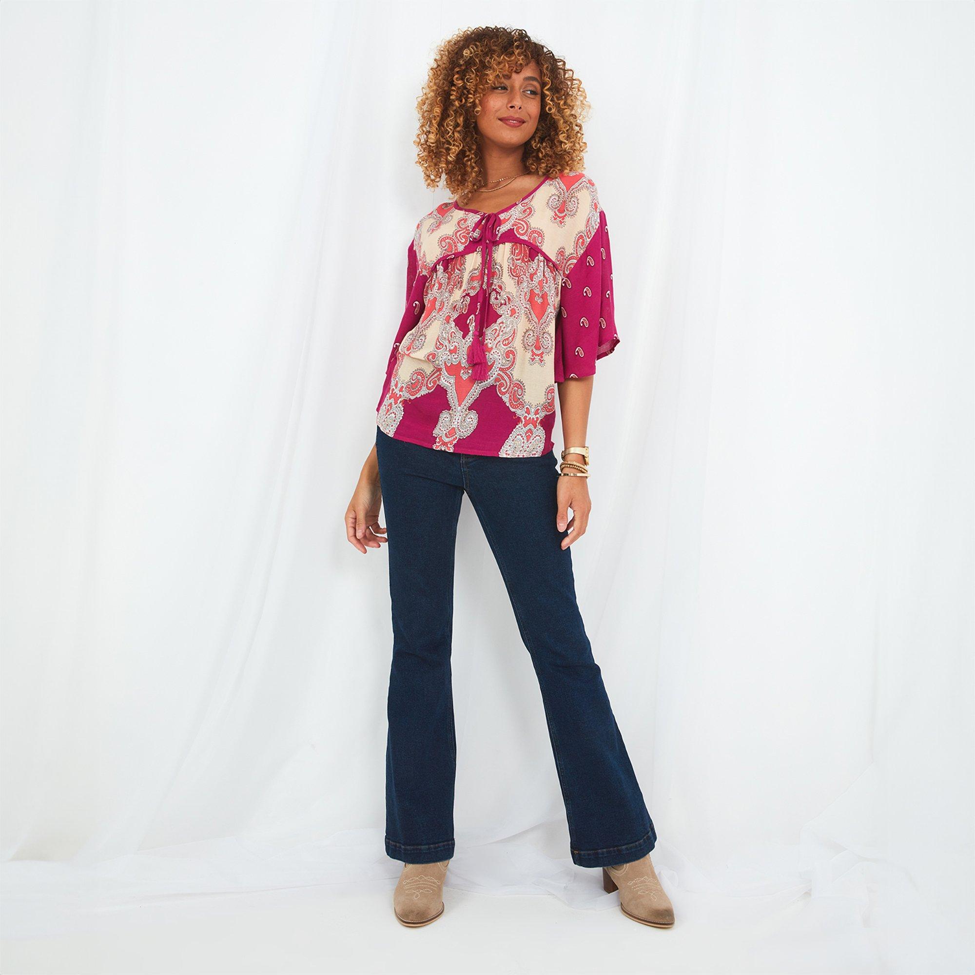 Joe Browns Ladies Ibiza Pink Top