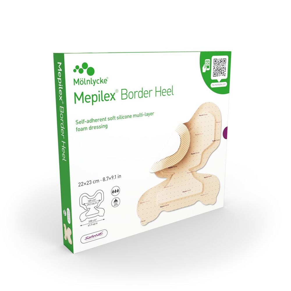 MEPILEX Border Heel 22x23cm (neu) 6 Stk