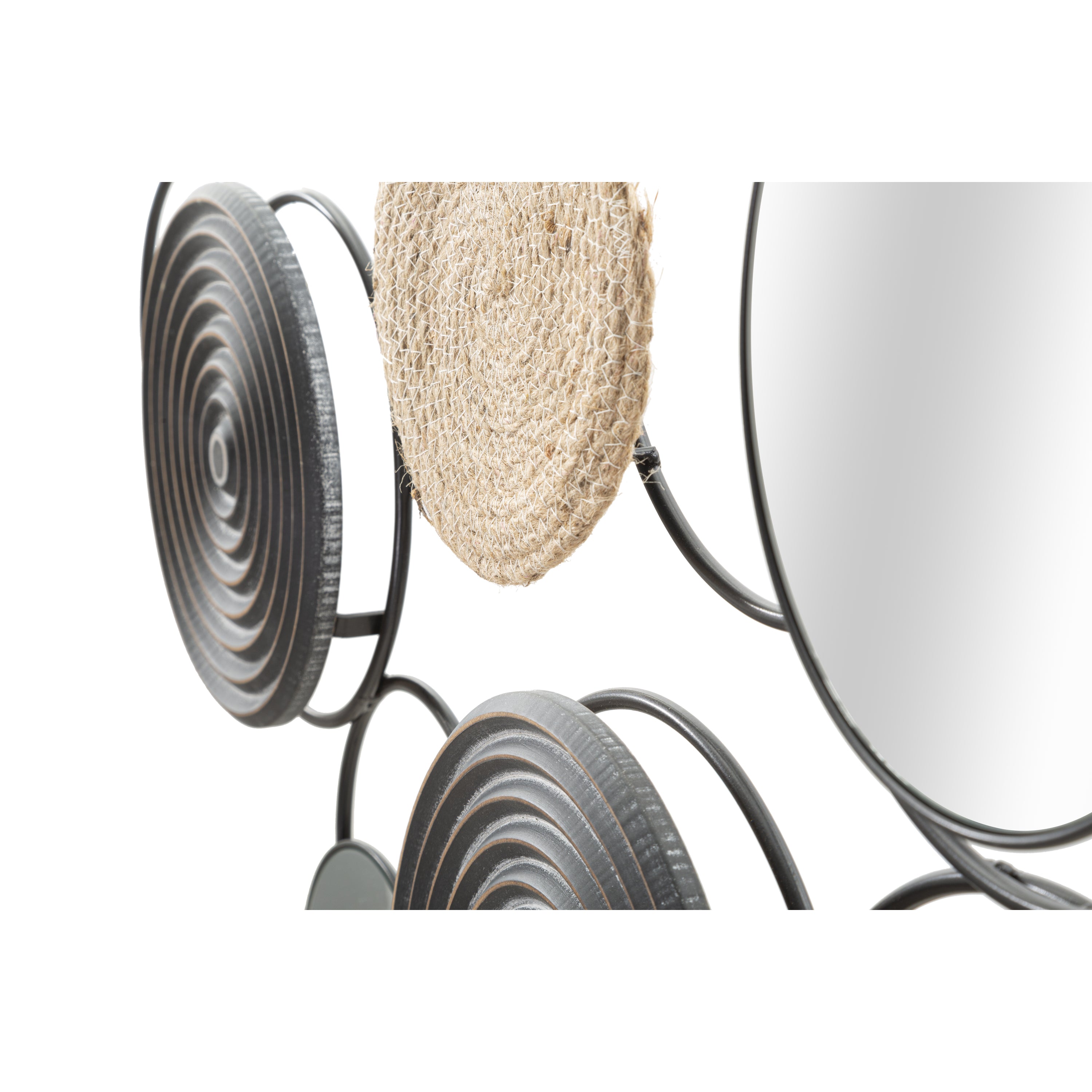 Mauro Ferretti Triby 3D decoratief paneel in metaal en hout