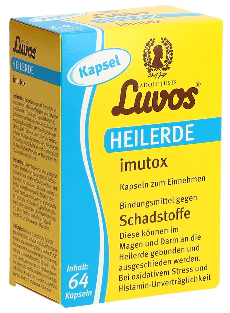 LUVOS Heilerde Imutox<br>64 Stück, Blister, Kapsel
