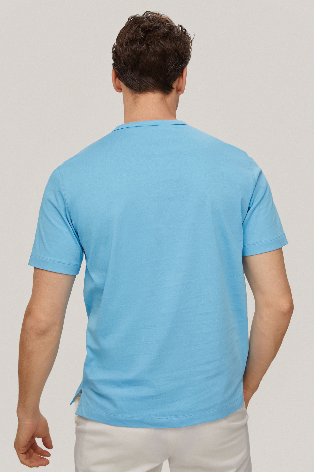 Camiseta com logo - Azul