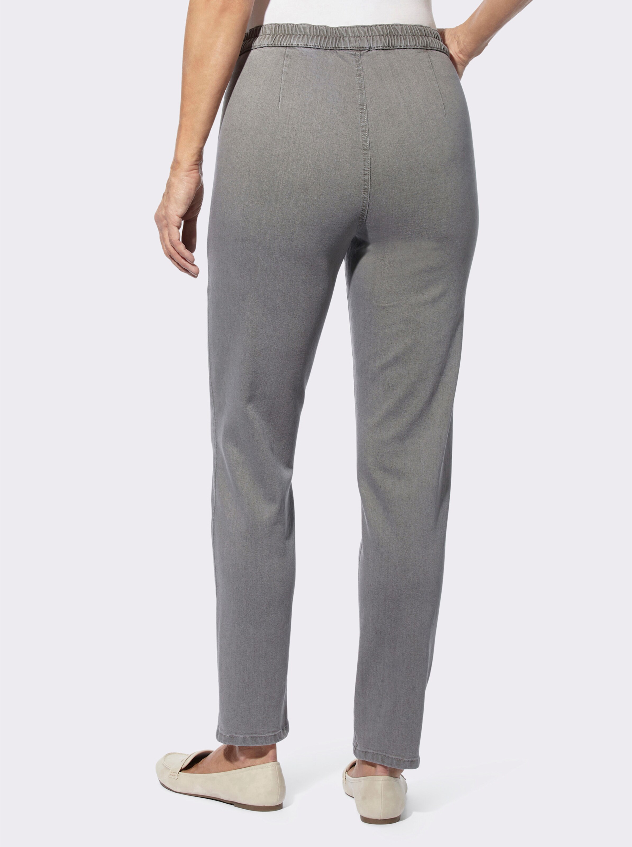 Schlupfjeans in komfortabler Stretch-Qualität