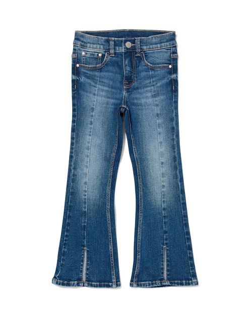 jean enfant évasé bleu moyen
