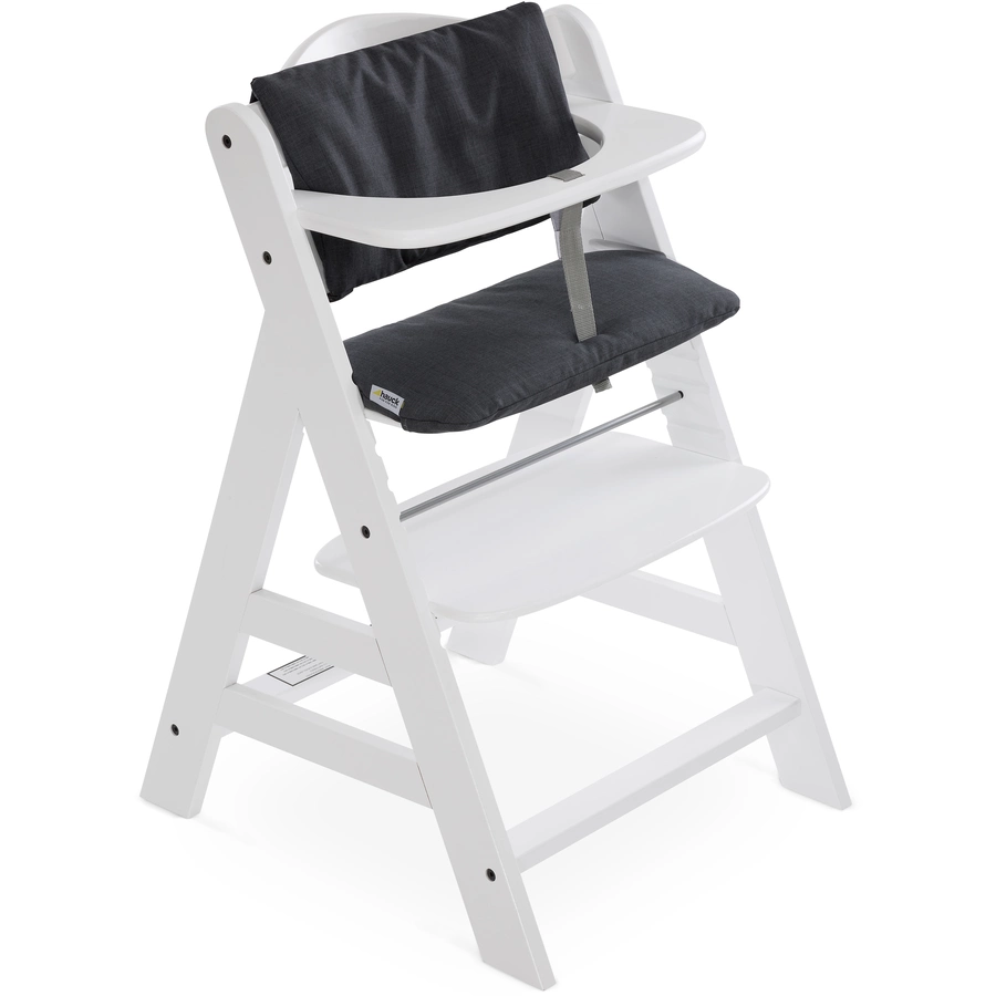 hauck Hochstuhlauflage Deluxe Melange Charcoal