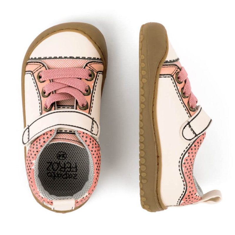 Zapato feroz Zapato Feroz Rockers Paterna Comic Rose