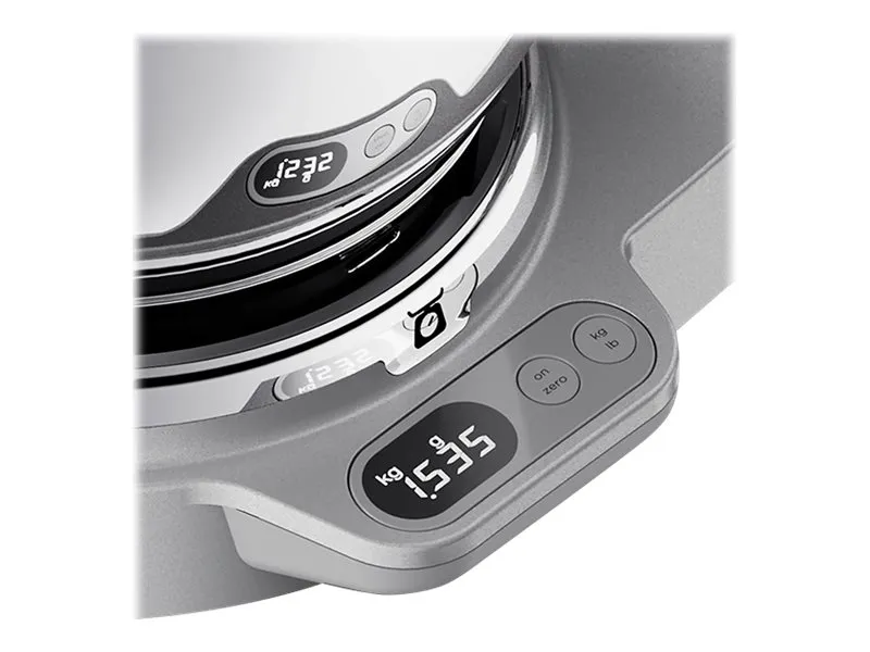 Kenwood Titanium Chef Baker KVC85.004SI - Køkkenmaskine - 1200 W - sølv