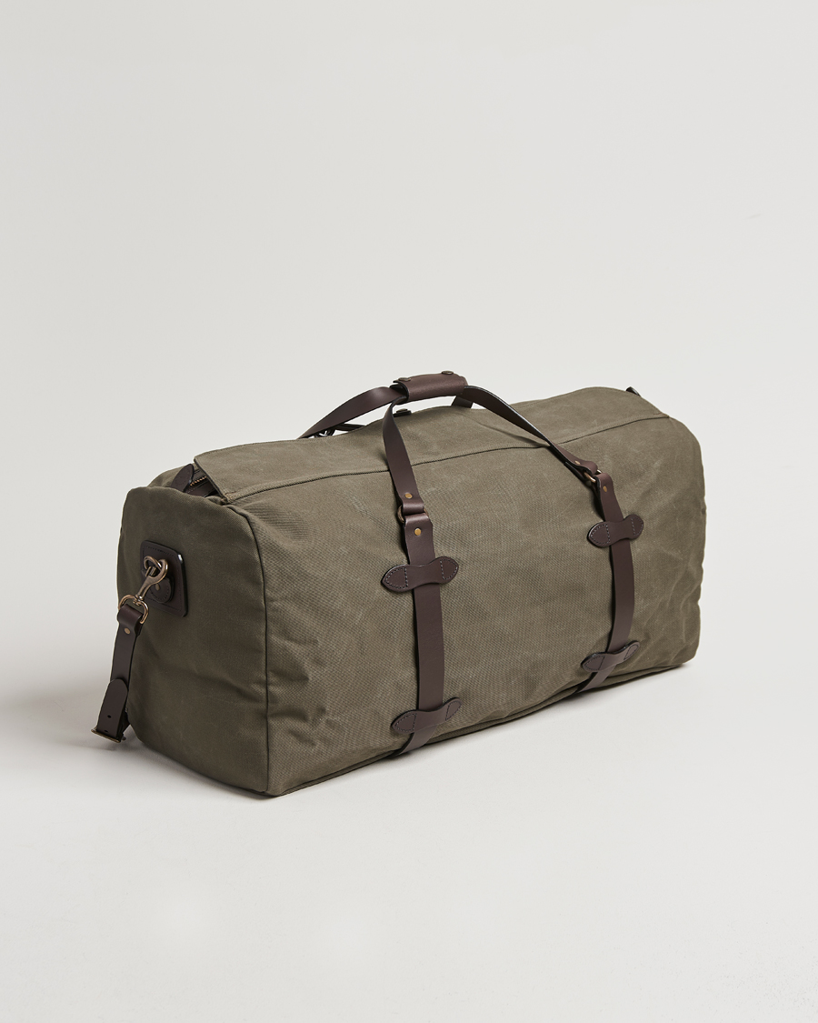 Filson Rugged Twill Duffle Large Otter Green