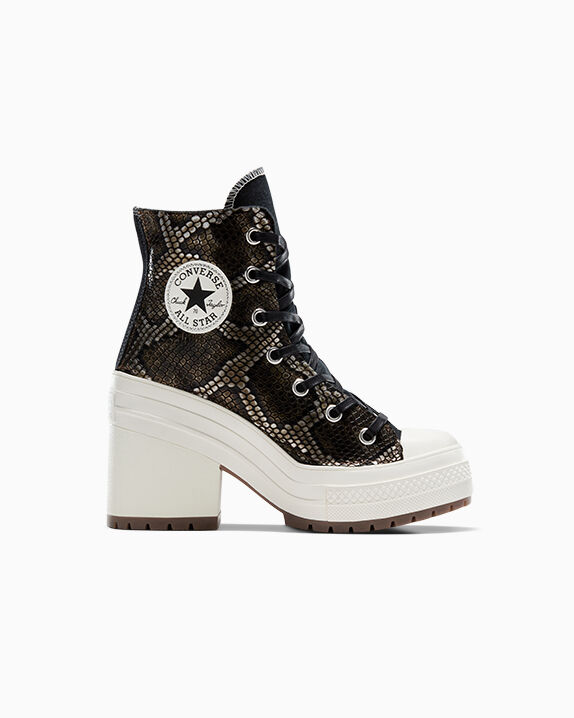 Chuck 70 De Luxe Heel Snakeskin