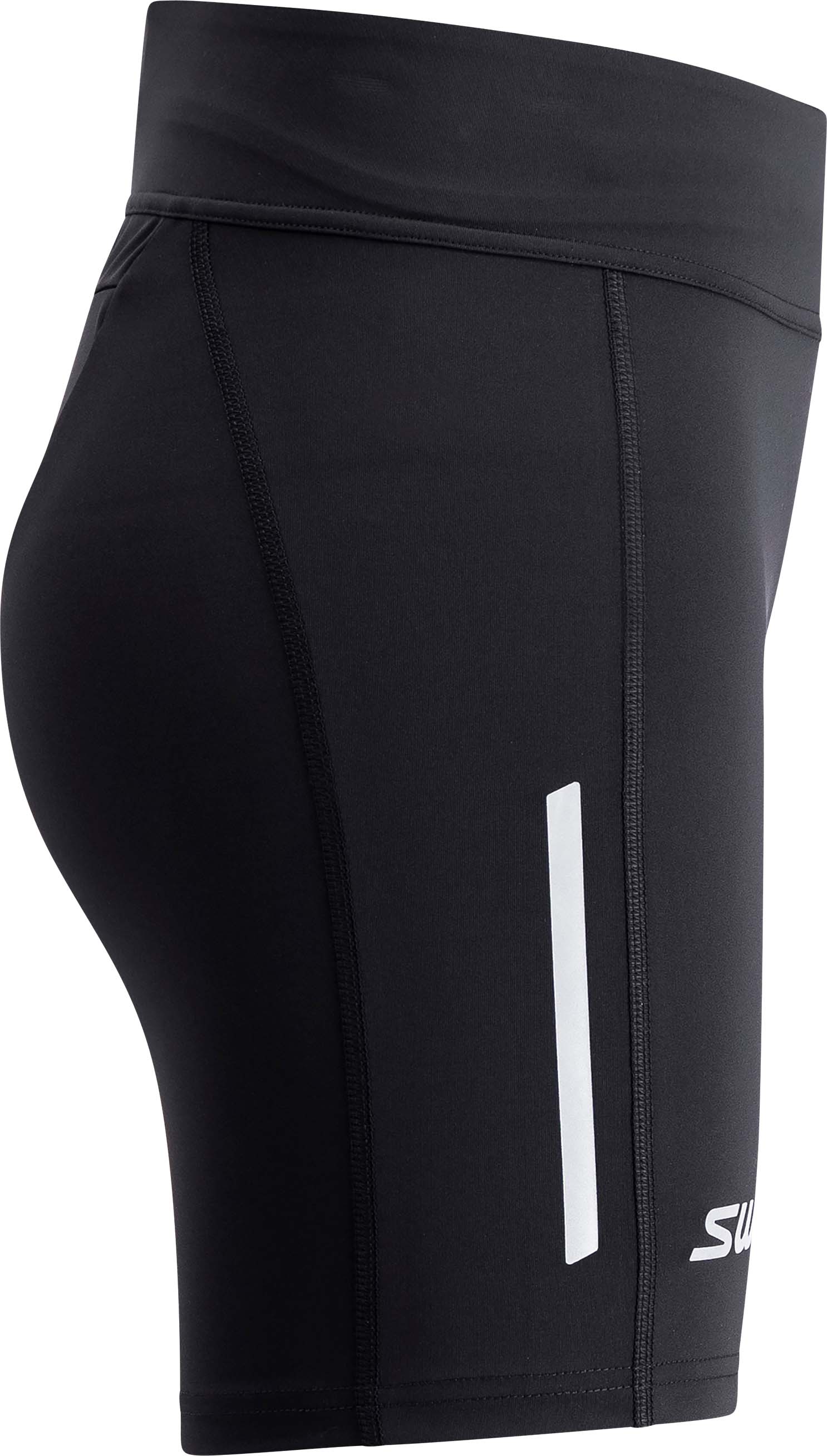 Pace High Waist Half Tights Dame Black