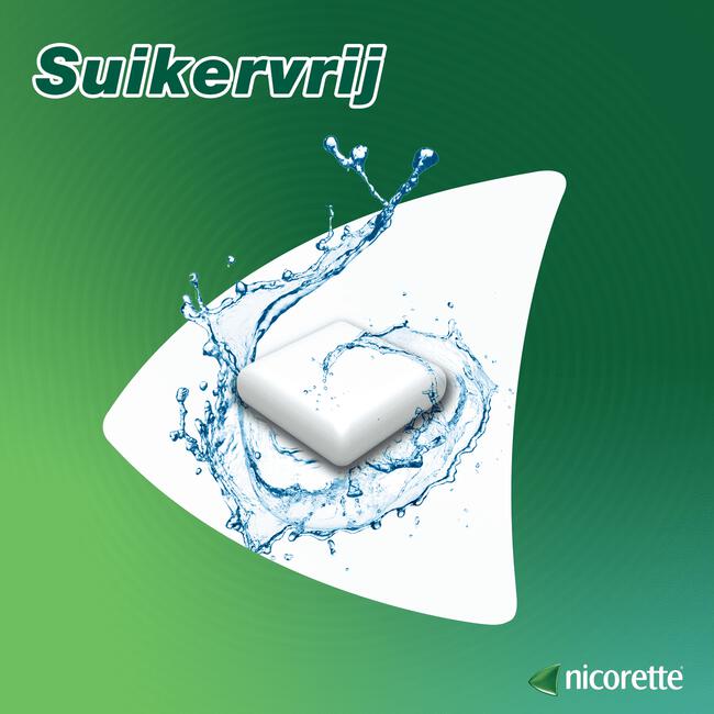 Nicorette Suikervrij Menthol Mint Kauwgom 2 Mg 30 Stuks