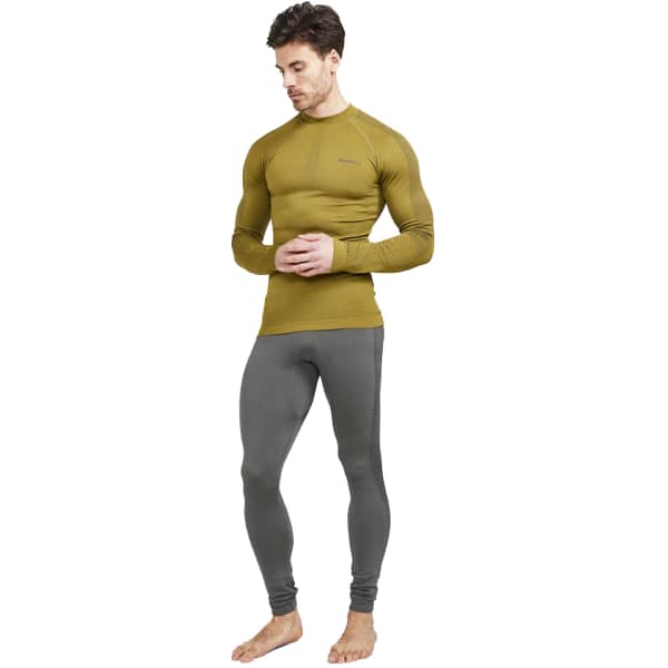 T-shirt thermique CRAFT ADV WARM INTENSITY LS M ALGAE-GRANITE