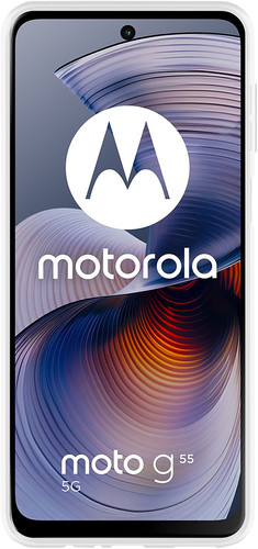 Just in Case Soft Design Motorola Moto G75 Back Cover Transparant