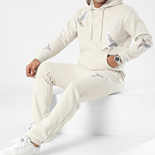 Ensemble De Survetement 2322046 2344046 Beige Taupe