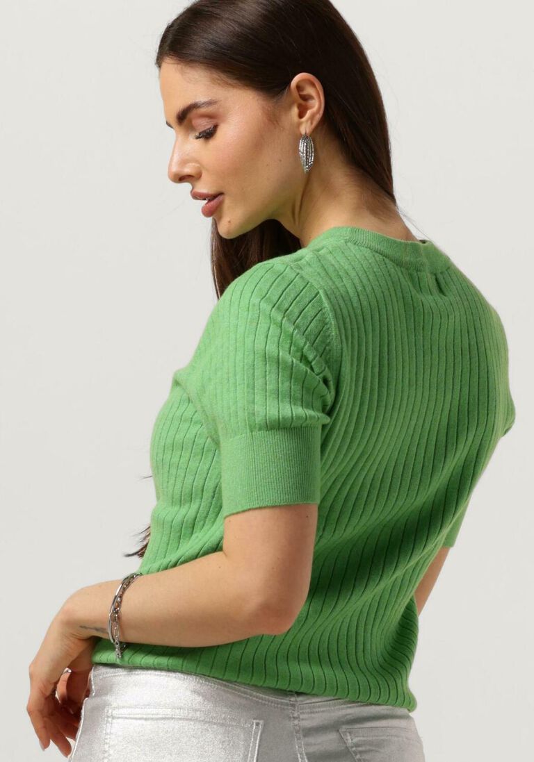 OBJECT groene object t-shirt objnoelle s/s knit t-shirt