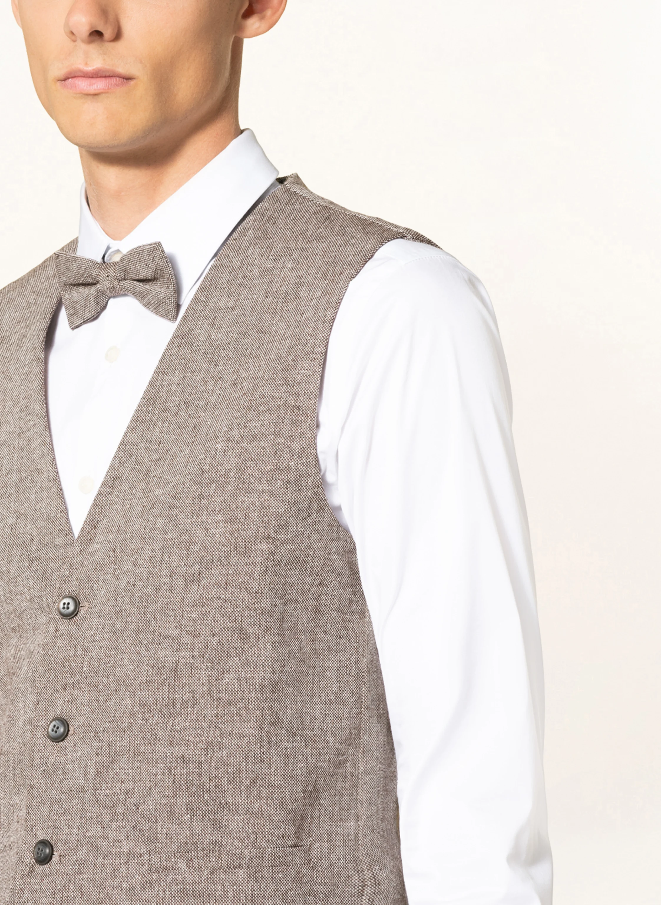 Prince BOWTIE Set: Anzugweste, Fliege und Einstecktuch