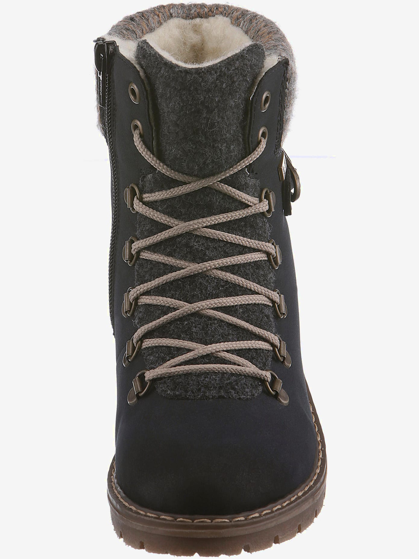 Bottines d'hiver style alpiniste tendance