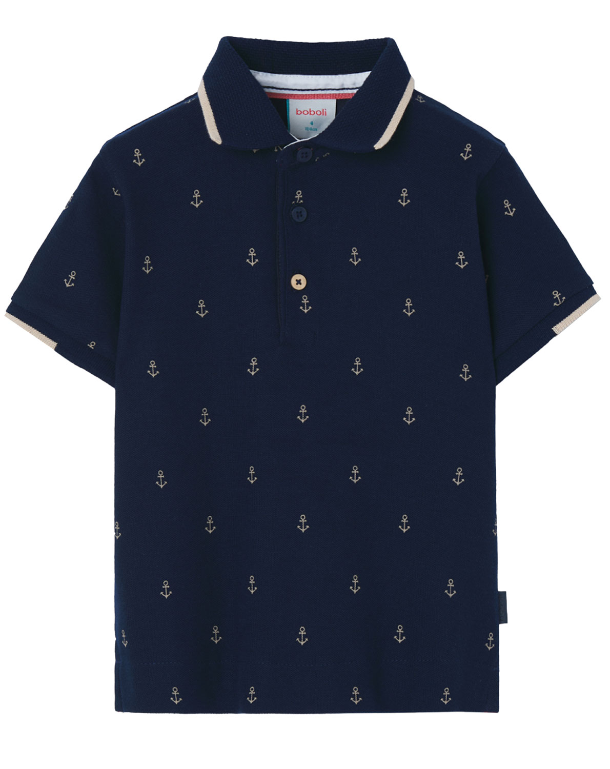 Poloshirt ANKER in schwarz