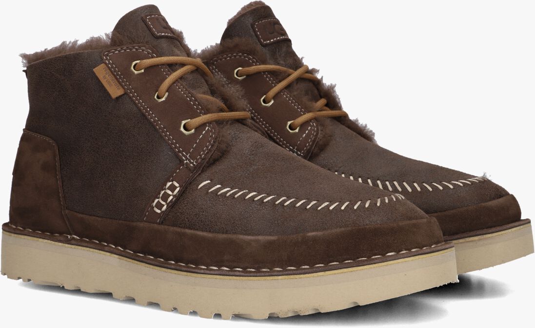 bruine ugg veterschoenen neumel crafted regenerate
