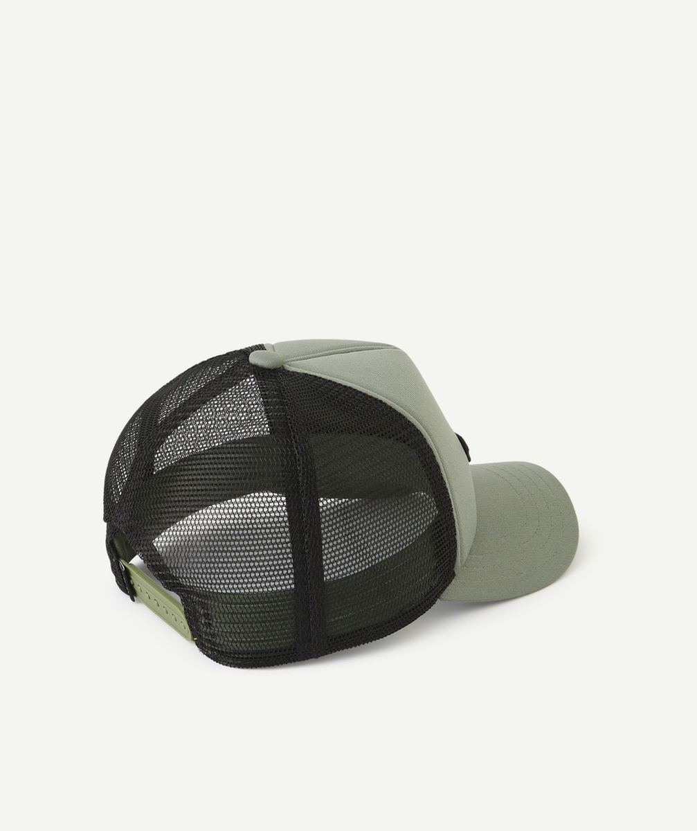 VANSCASQUETTE CLASSIC PATCH TRUCKER VERTE AVEC PATCH BRODÉ