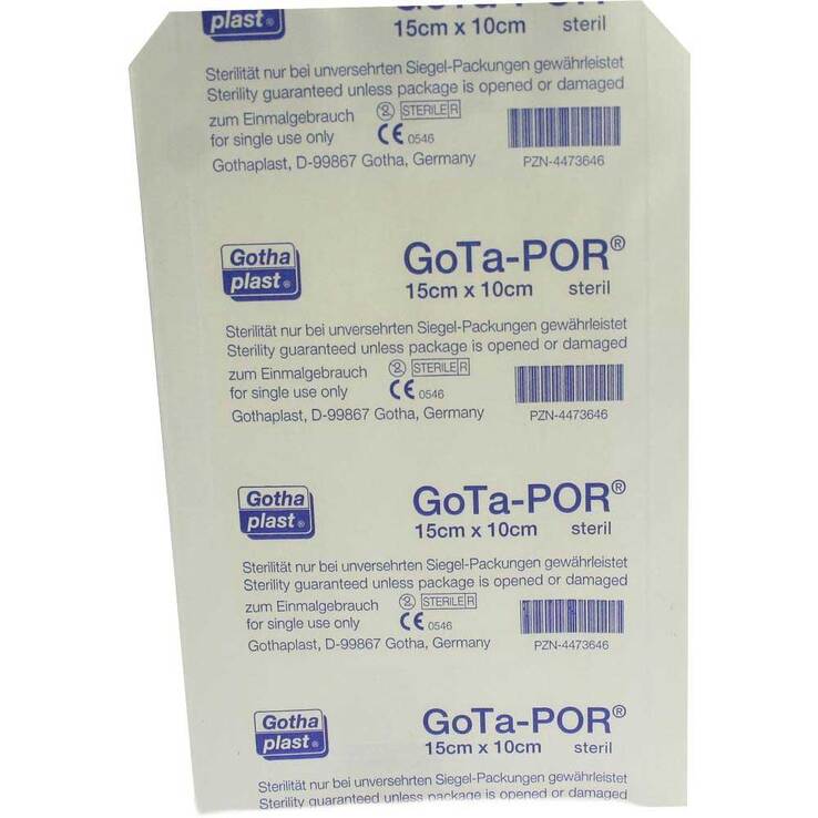 Gota-Por Wundpflaster steril 100x150 mm, 1 St