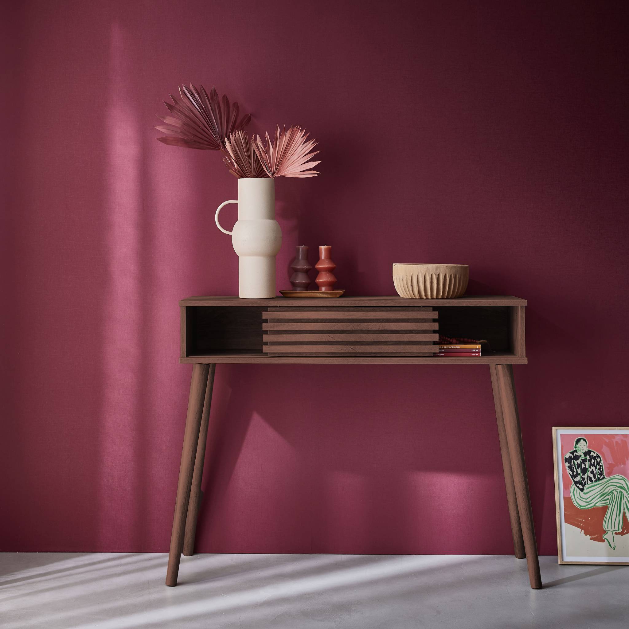 sweeek - Sidetable, B100 x D29 x H81cm