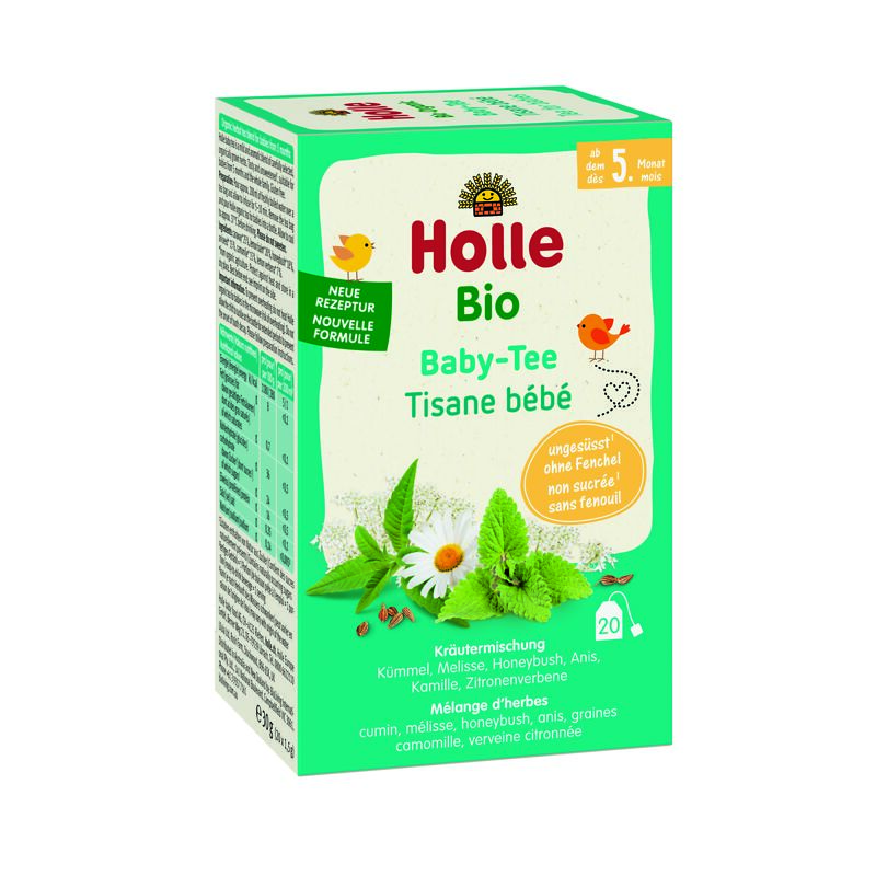HOLLE Baby-Tee<br>20 × 1.5 g, Beutel, Bio