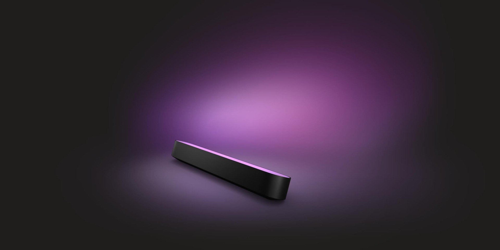 Philips Hue -Play-Lysskinne Udvidelsespakke Sort - White & Color Ambiance