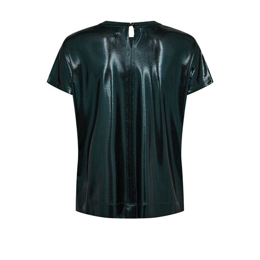 Mos Mosh Nivola Metallic T-shirt, Dark Pine, M