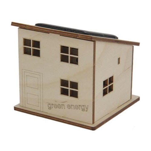 Maison solaire en bois