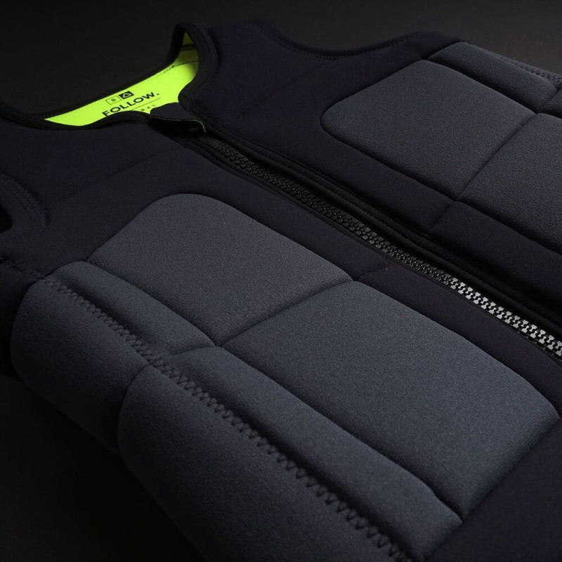 Gilet impact follow global noir