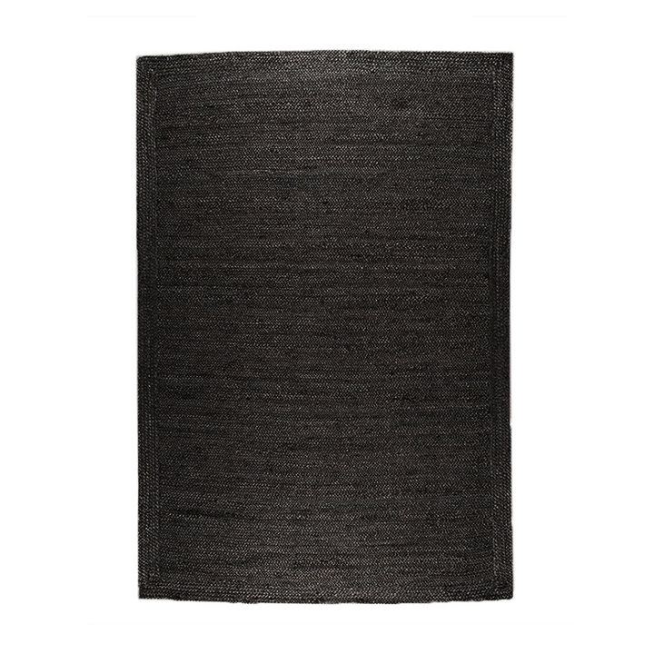 Jute vloerkleed Fair - Zwart  | 100% natuurlijk