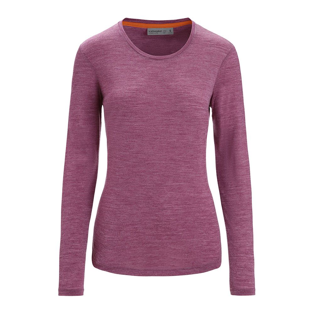 Icebreaker SPHERE II - Tee-shirt Femme go berry hthr