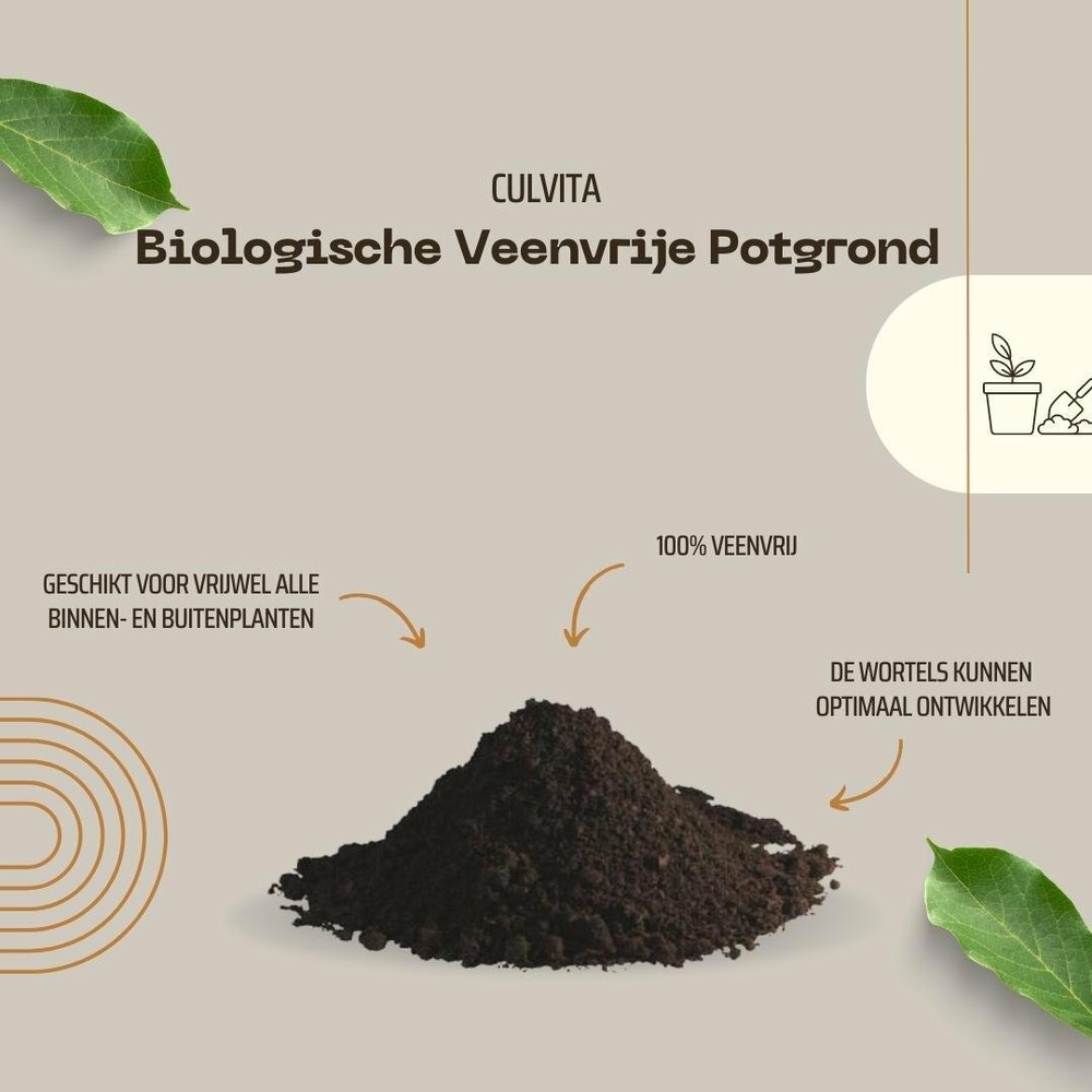 Terreau biologique sans tourbe - 40l
