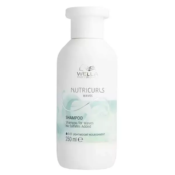 Shampoo Wella Professionals Nutricurls para cabelos ondulados 250ml
