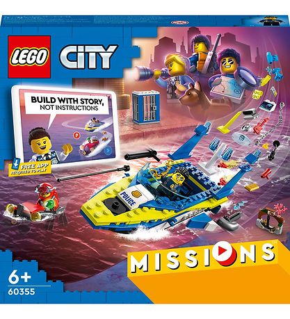LEGO? City - Havpolitiets Detektivmissioner 60355 - 278 Dele