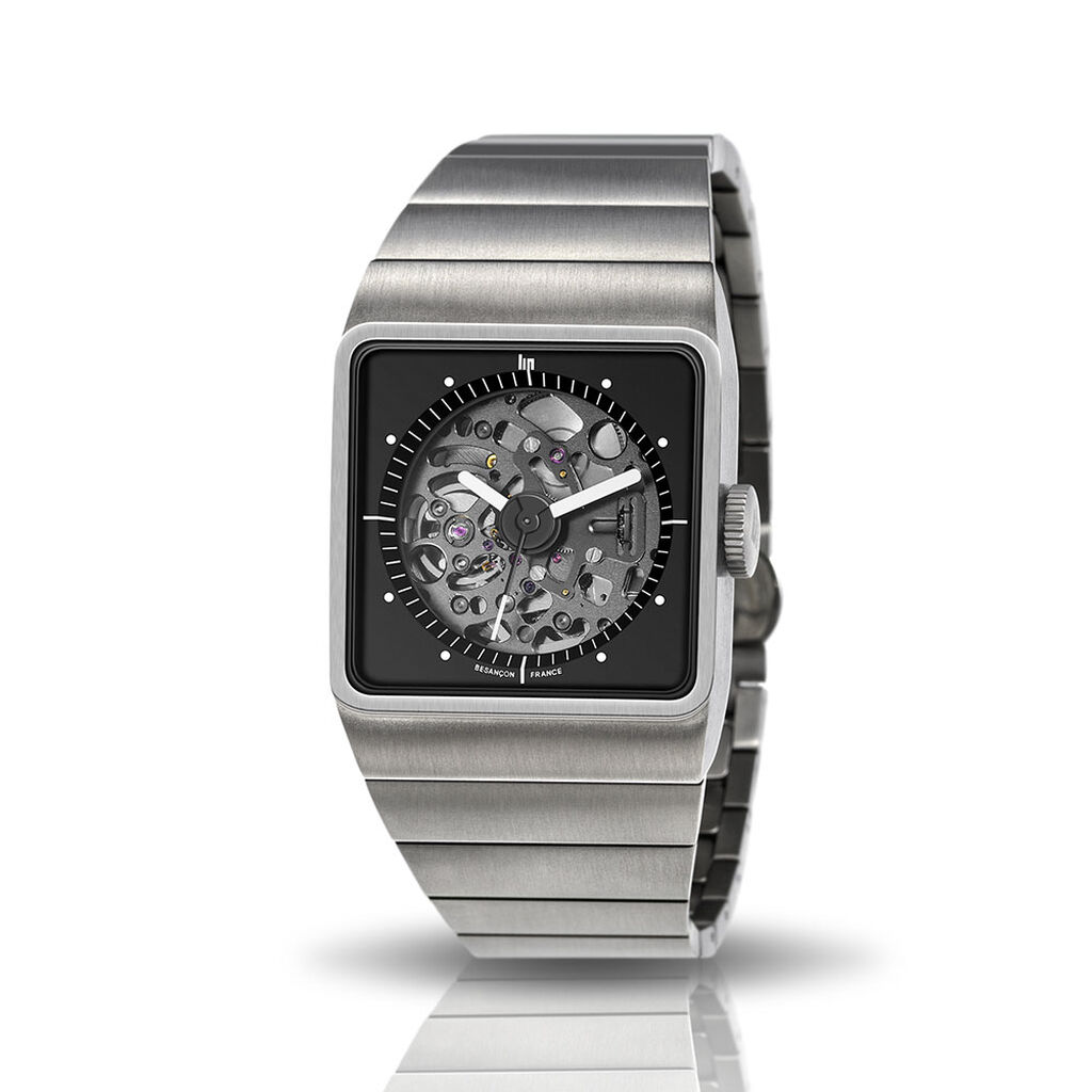 Montre Lip Big Titane Noir