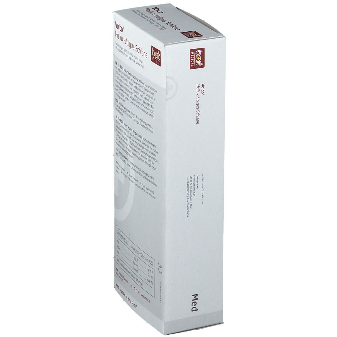 BORT Valco® Hallux-Valgus-Schiene rechts Gr. S