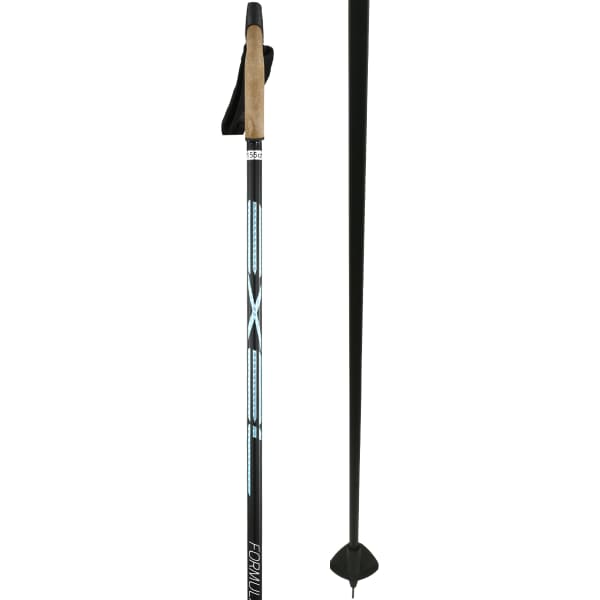 Bâton ski de fond EXEL FORMULA CLIP BLACK/BLUE