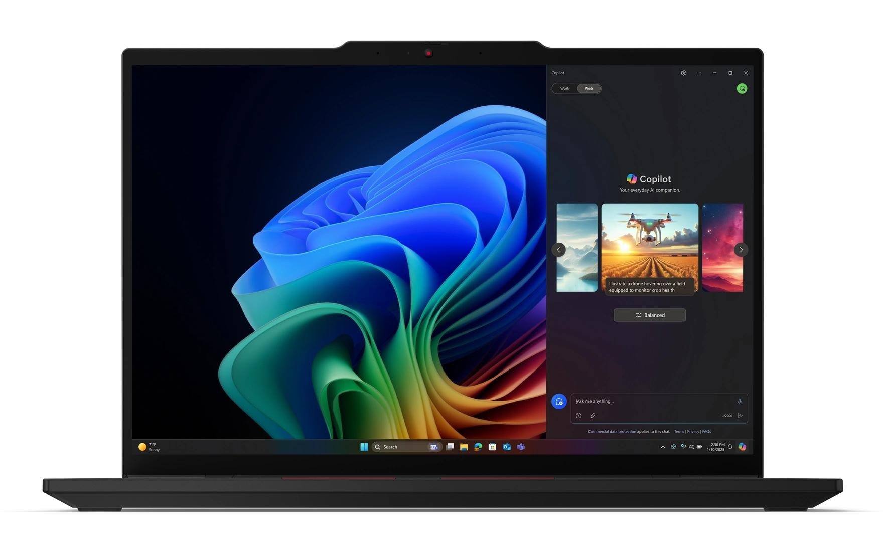 Lenovo Notebook »ThinkPad T14s Gen 6 (AMD) Copilot+ PC« / 14 ″ AMD Ryzen™ AI 7 1.000 GB SSD