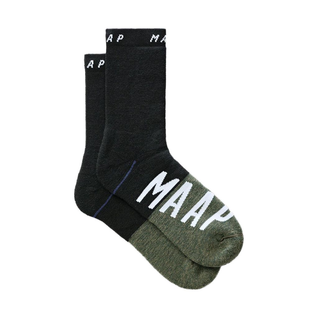 Maap APEX WOOL - Chaussettes black