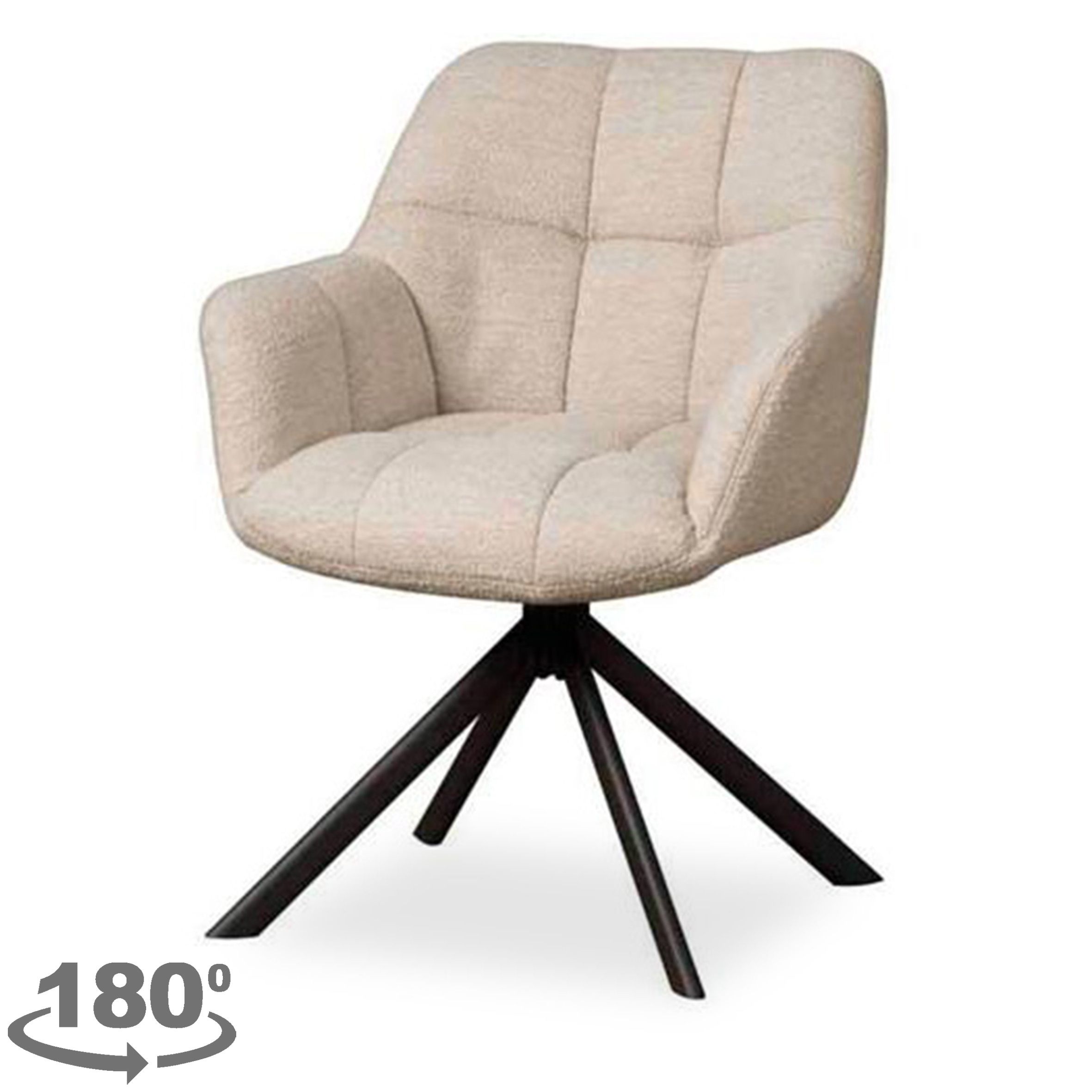 Eetkamerstoel Naturel Nanne B66 x D67 x H86 cm